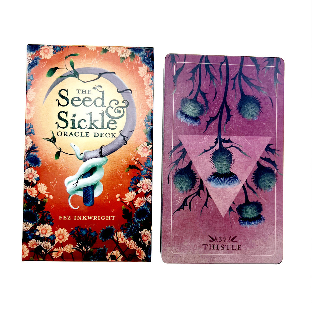 Board Game Quantum - The Seed sickle Oracle Deck A