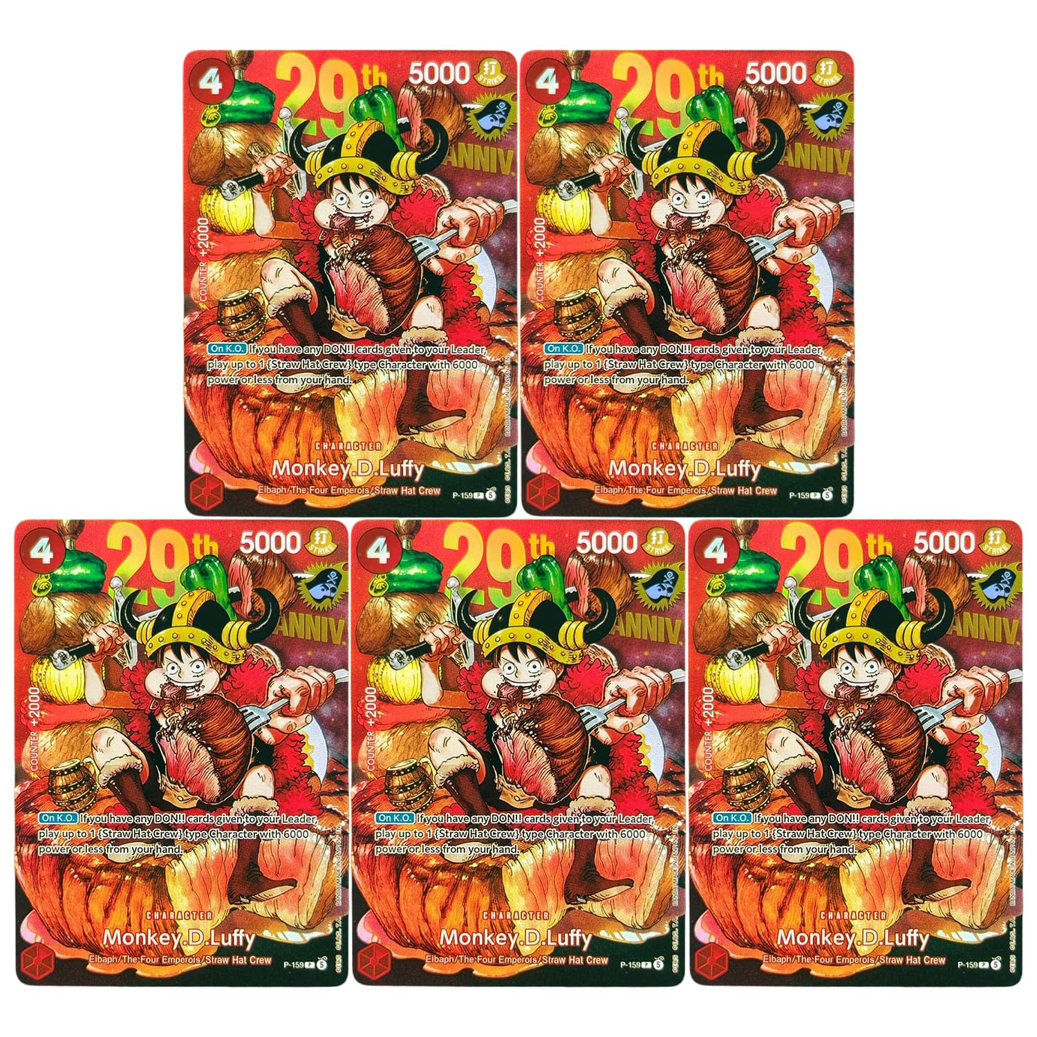 Board Game English - การ์ดสะสมของเล่นเกม Self Made Proxy One Piece