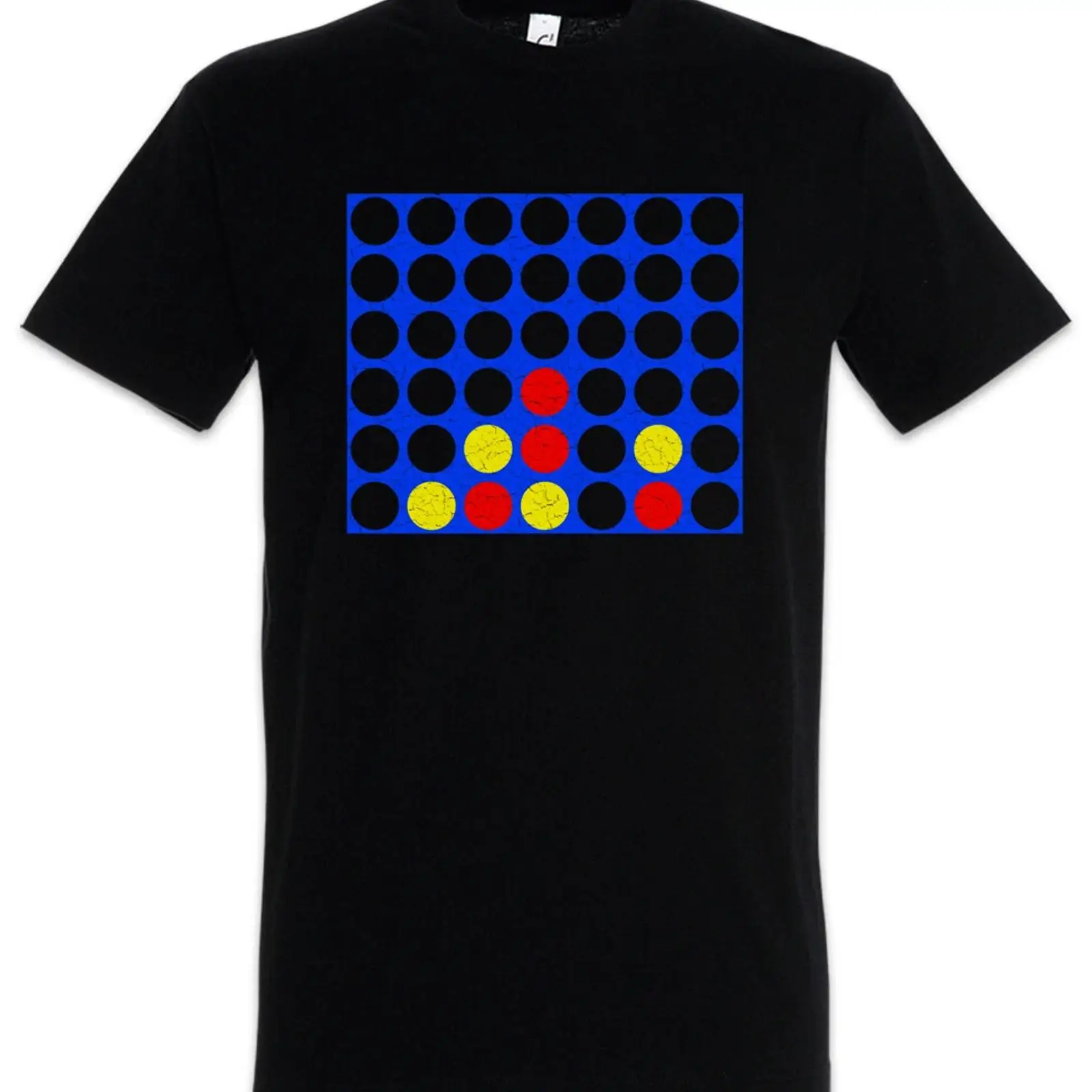 Board Game Geek - เสื้อยืดเกมคอนเน็คโฟร์ ลายเกมเมอร์ เรโทร กี๊ก เนิร์ด อินอะโรว์