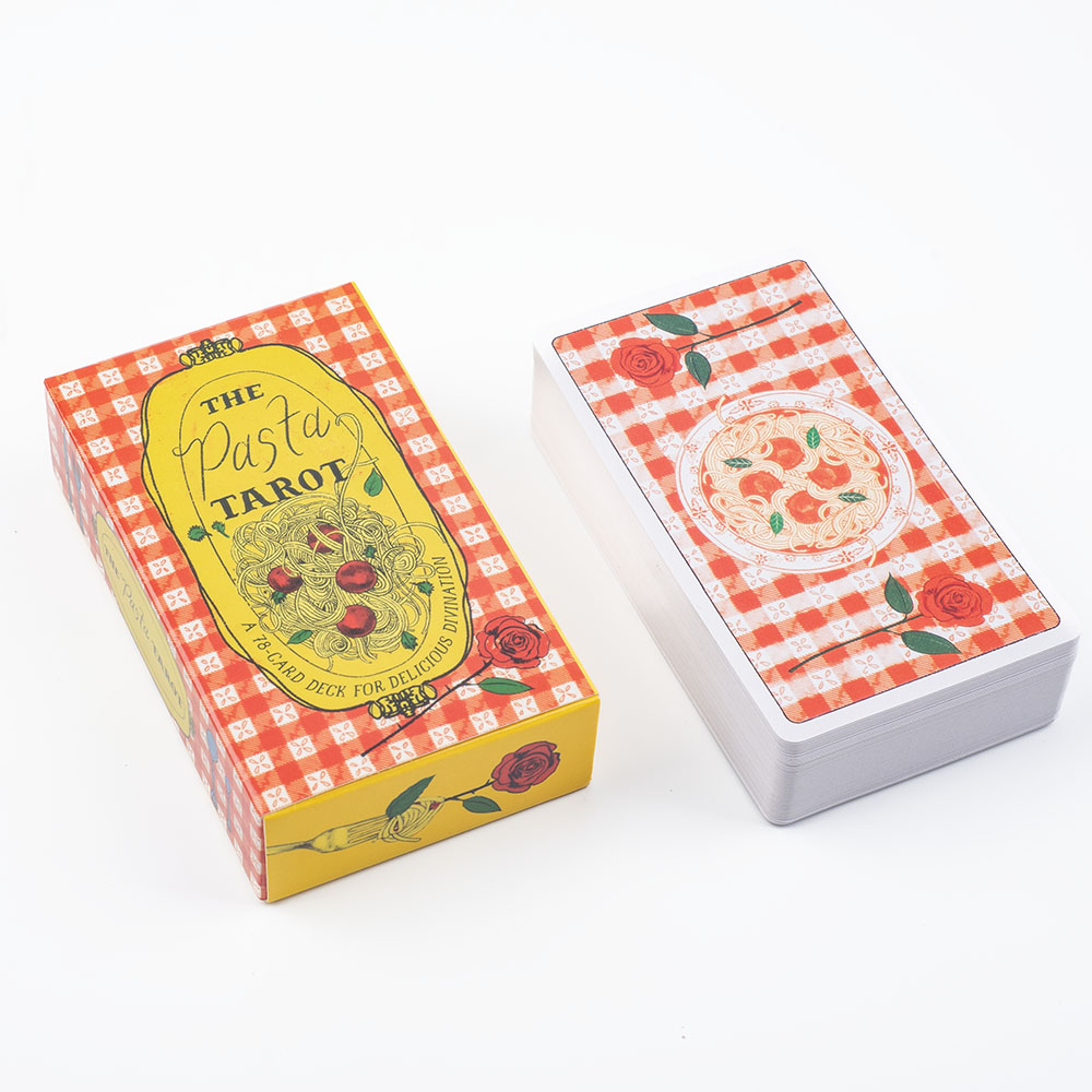 Board Game With Questions - ไพ่ทาโรต์พาสต้า 78 ใบ ขนาด 10.3x6 ซม.