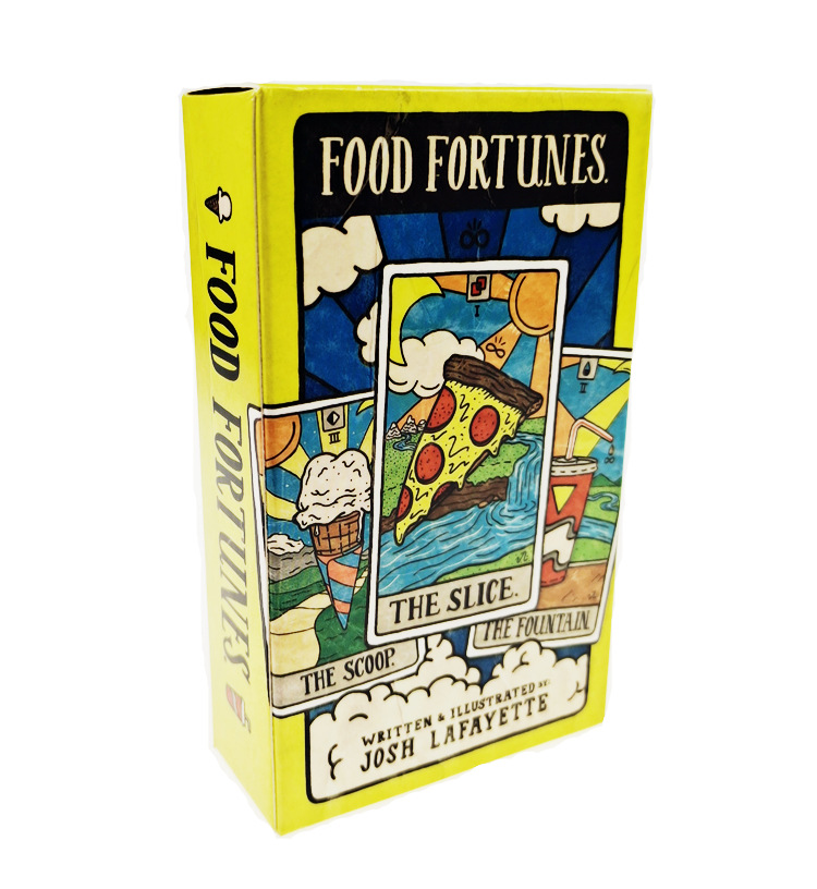 Board Game Quantum - ใหม่78ภาพประกอบอาหารและเครื่องดื่มการ์ด Tarot คอลเลกชันอาหาร Fortunes Mystical Deck