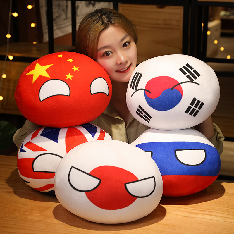 Board Game Yokohama - 10-40cm Kawaii Countryball ตุ๊กตาของเล่นตุ๊กตา Polandball UN