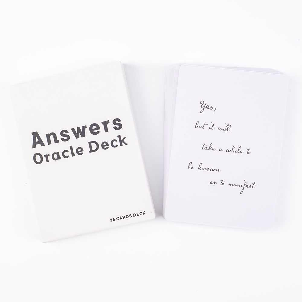 คําตอบ Oracle Deck 36 การ์ดข้อ - Board Game Quantum บทวิจารณ์และราคา