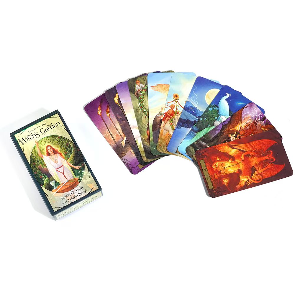สวนแม่มดไพ่ทาโรต์คุณภาพสูง Div - Board Game Quantum บทวิจารณ์และราคา