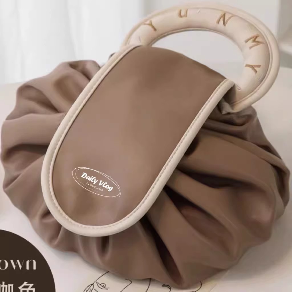 กระเป๋าเครื่องสำอางแบบสบายๆ สำ - Tile Bag Drawstring บทวิจารณ์และราคา