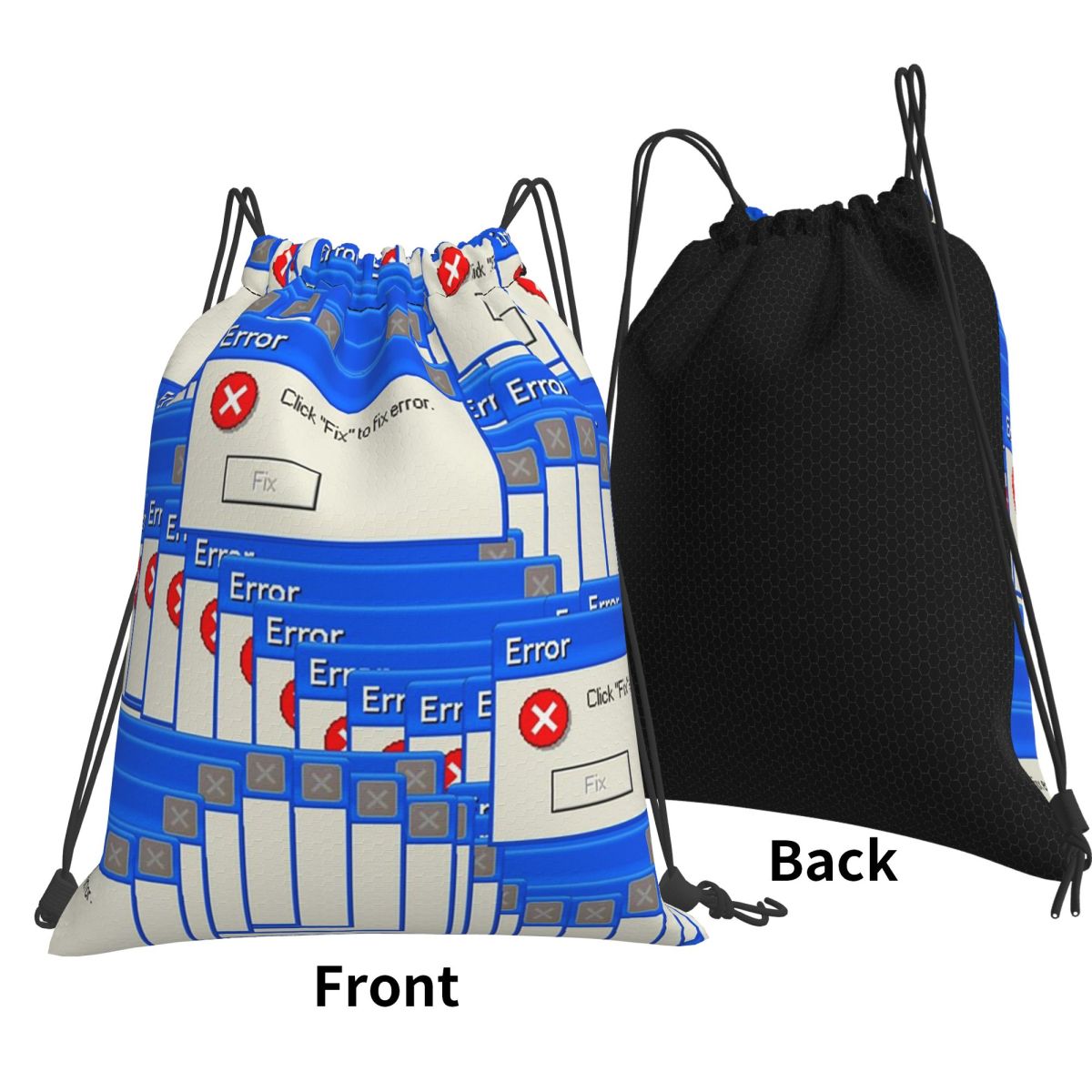 กระเป๋าเป้สะพายหลังลาย Windows - Tile Bag Drawstring บทวิจารณ์และราคา