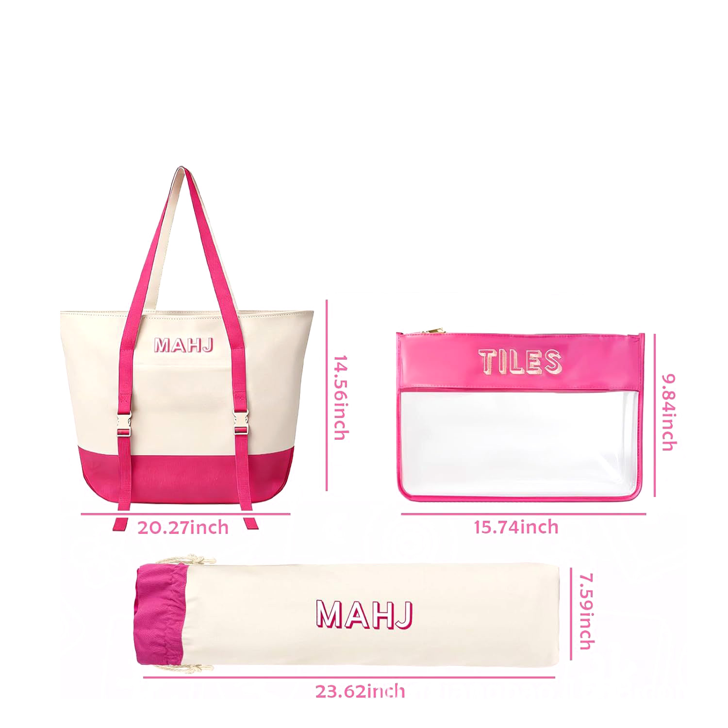 ชุดกระเป๋าอุปกรณ์ไพ่นกกระจอก ก - Tile Bag Drawstring บทวิจารณ์และราคา