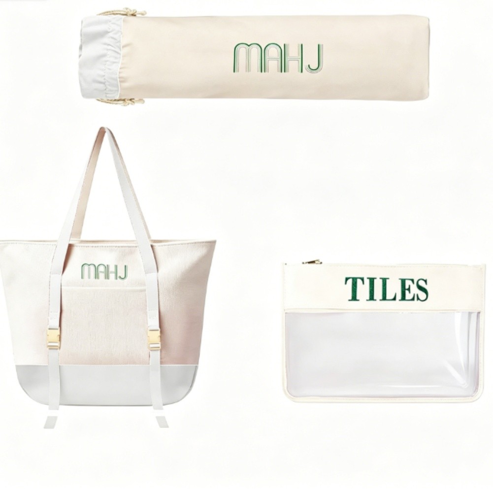 ชุดกระเป๋าอุปกรณ์ไพ่นกกระจอก ก - Tile Bag Drawstring บทวิจารณ์และราคา