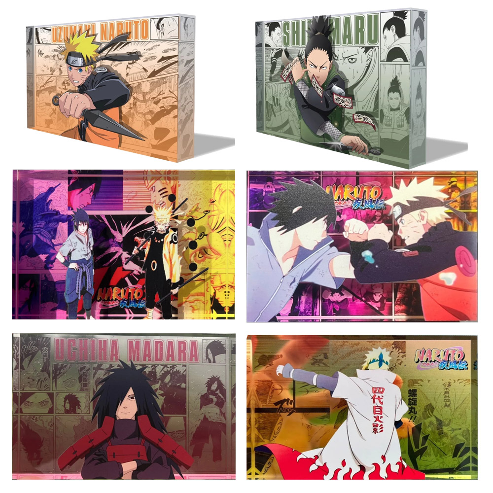 Naruto boy DIY การ์ดสะสมอิฐ Na - Board Game Naruto บทวิจารณ์และราคา