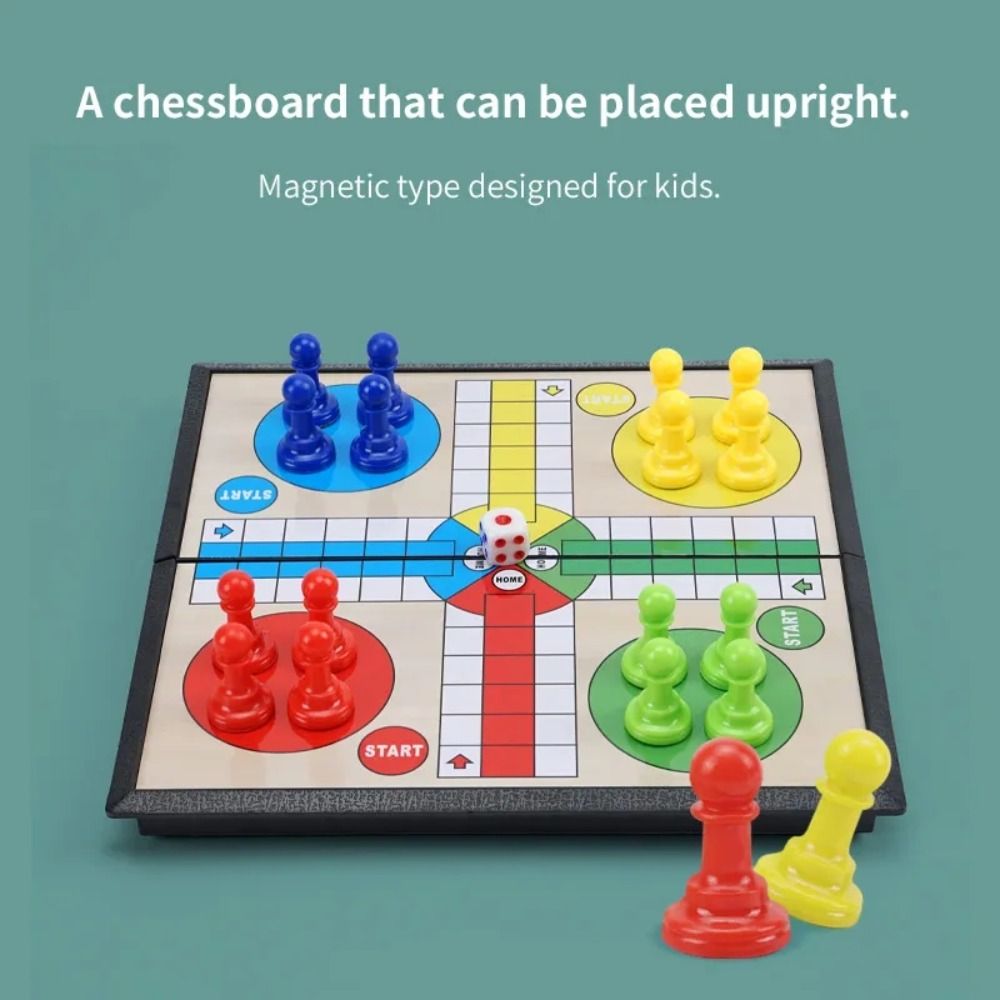 เกมกระดานลูโดแม่เหล็ก กระดานหม - Board Game Ludo บทวิจารณ์และราคา