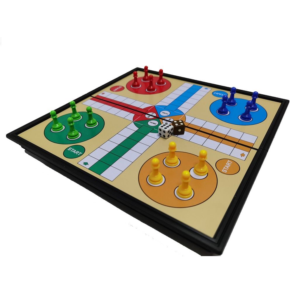 เกมกระดานลูโดแม่เหล็ก กระดานหม - Board Game Ludo บทวิจารณ์และราคา