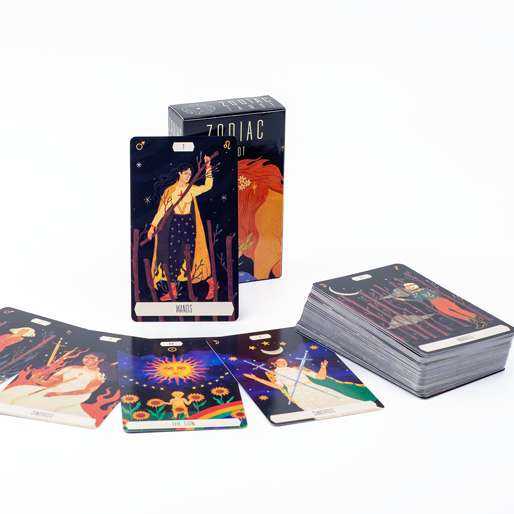 ไพ่ทาโรต์จักรราศีขนาด 10.3x6 ซ - Board Game Quantum บทวิจารณ์และราคา