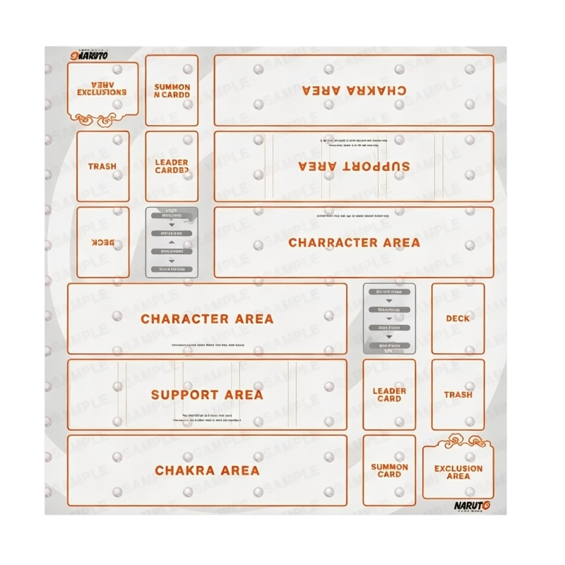 แผ่นรองเล่นเกมการ์ด Naruto Cla - Board Game Naruto บทวิจารณ์และราคา