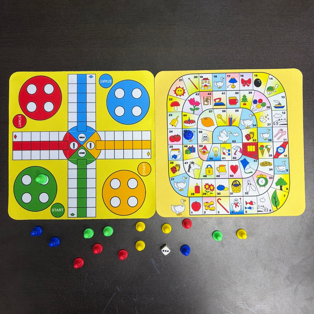 ชุดเกมกระดานลูโดและหงส์ 2 ชิ้น - Board Game Ludo บทวิจารณ์และราคา