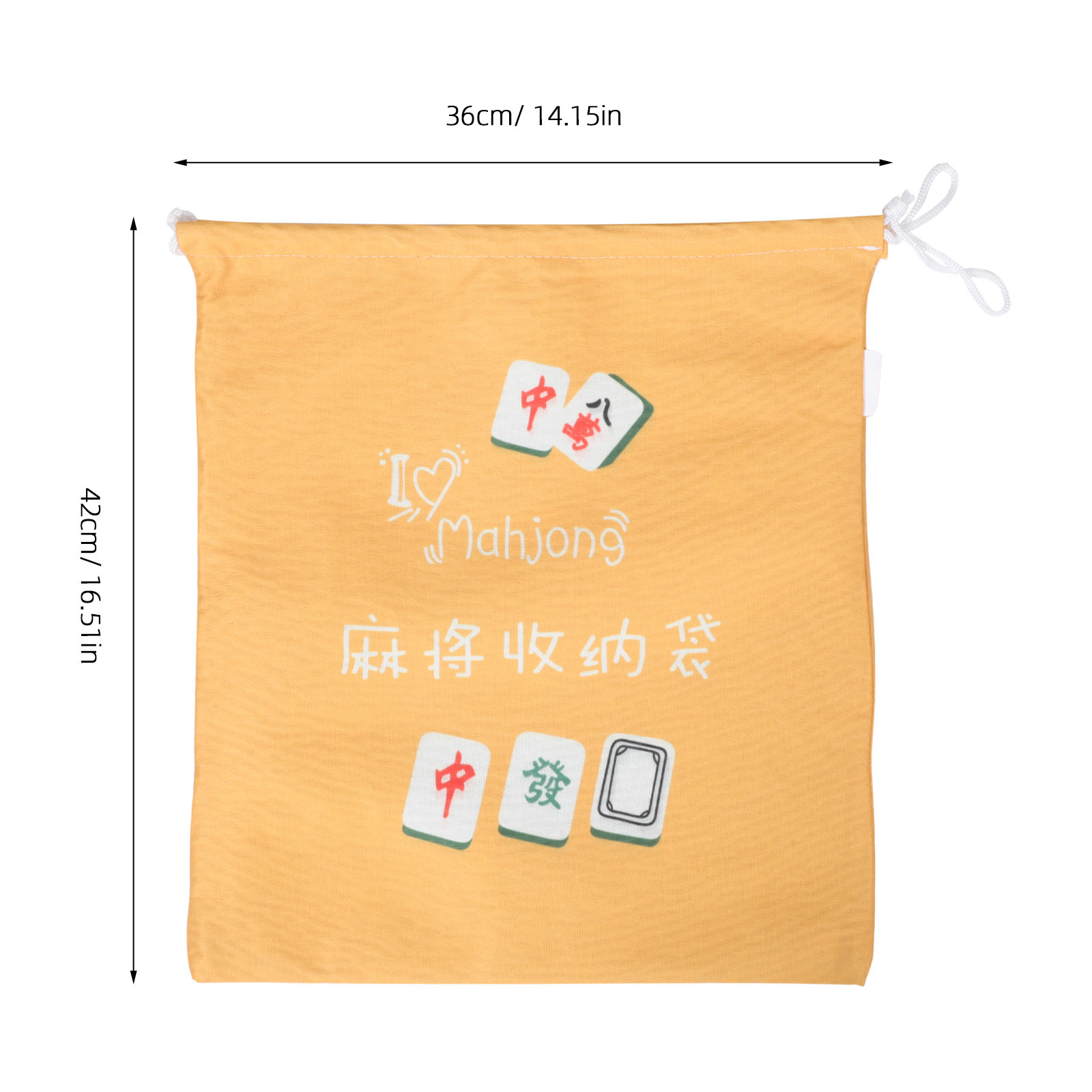 กระเป๋าผ้าขนาดใหญ่สำหรับเก็บไพ - Tile Bag Drawstring บทวิจารณ์และราคา