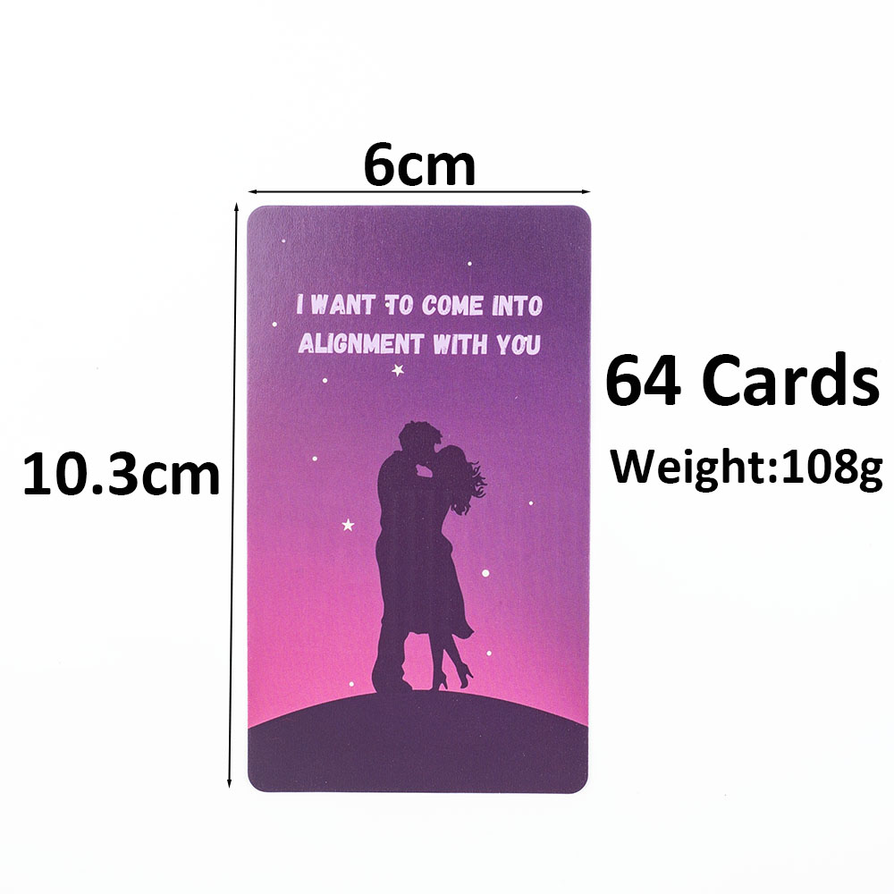 64 การ์ด Lover ข้อความการ์ด Or - Board Game Quantum บทวิจารณ์และราคา