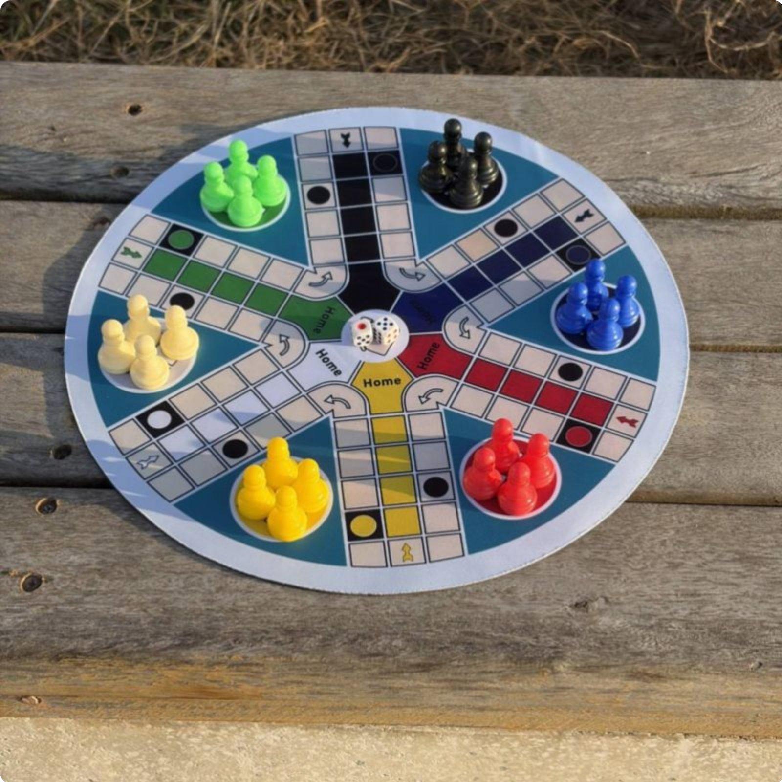 เกมหมากรุกแบบพับได้สำหรับ 6 ผู - Board Game Ludo บทวิจารณ์และราคา