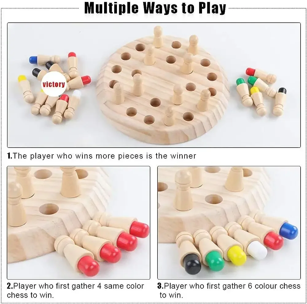 เกมจับคู่ไม้ 1 ชิ้น ของเล่นเสร - Board Game Recommendation บทวิจารณ์และราคา