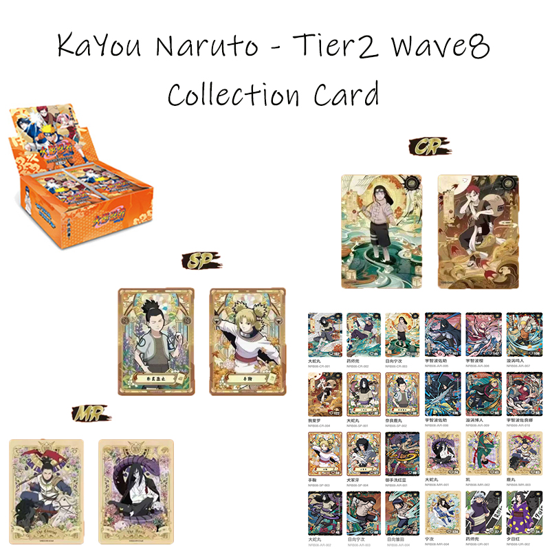 การ์ดสะสม KAYOU นารูโตะ - Tier - Board Game Naruto บทวิจารณ์และราคา