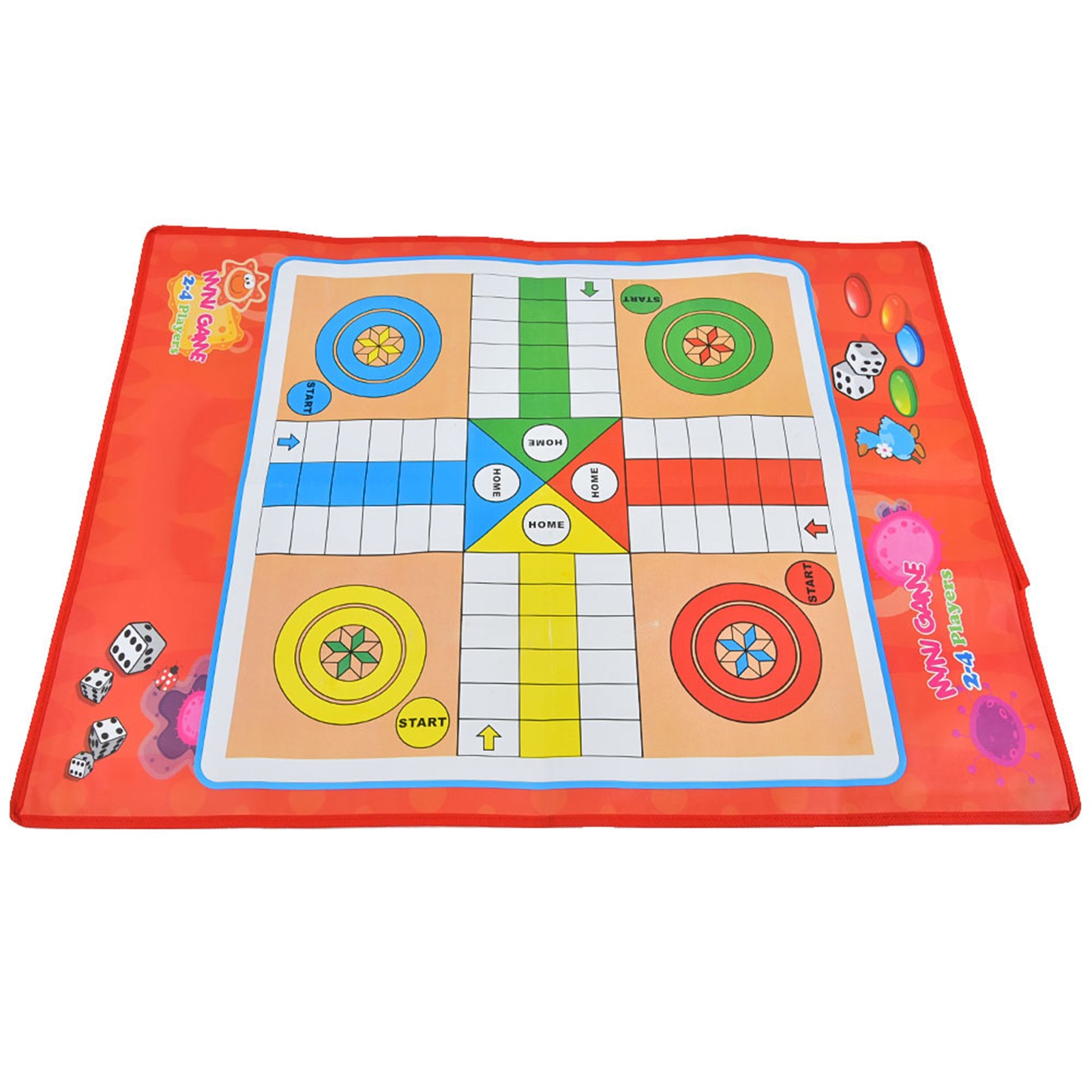 เกมกระดานลูโดแบบดั้งเดิมทำจากผ - Board Game Ludo บทวิจารณ์และราคา