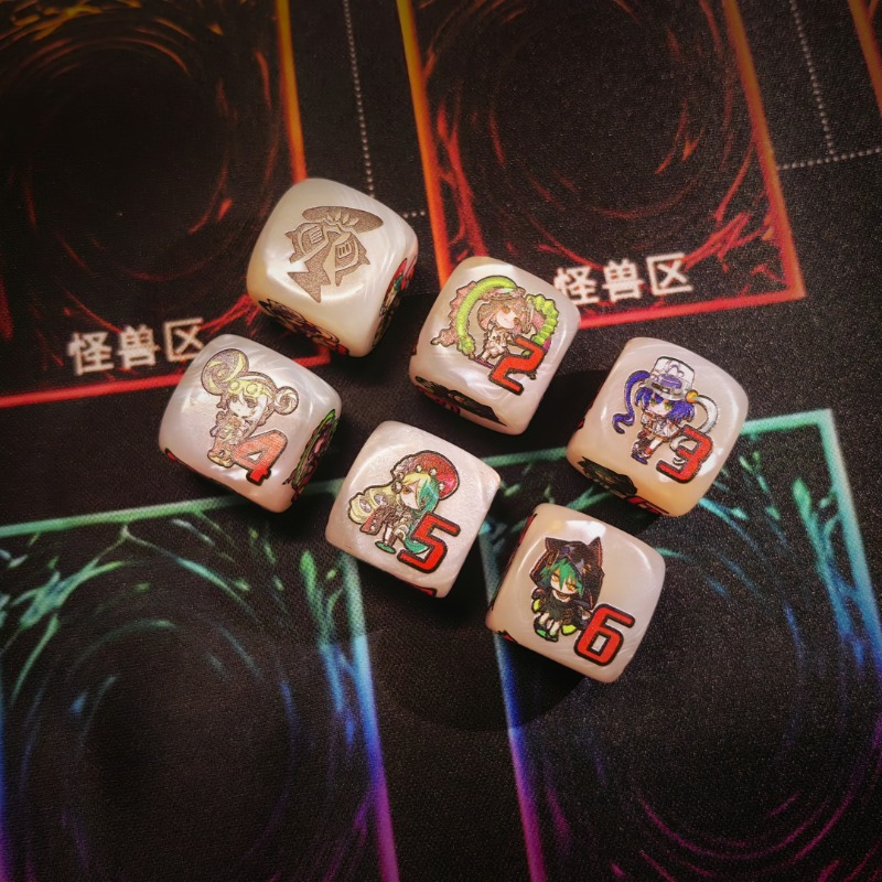 ยูกิโอ! ลูกเต๋าหลายด้าน Kewl T - Board Game Impostor บทวิจารณ์และราคา