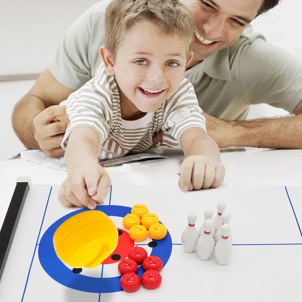 เกมโต๊ะมินิเคอร์ลิงและโบว์ลิ่ง - Board Game With Questions บทวิจารณ์และราคา