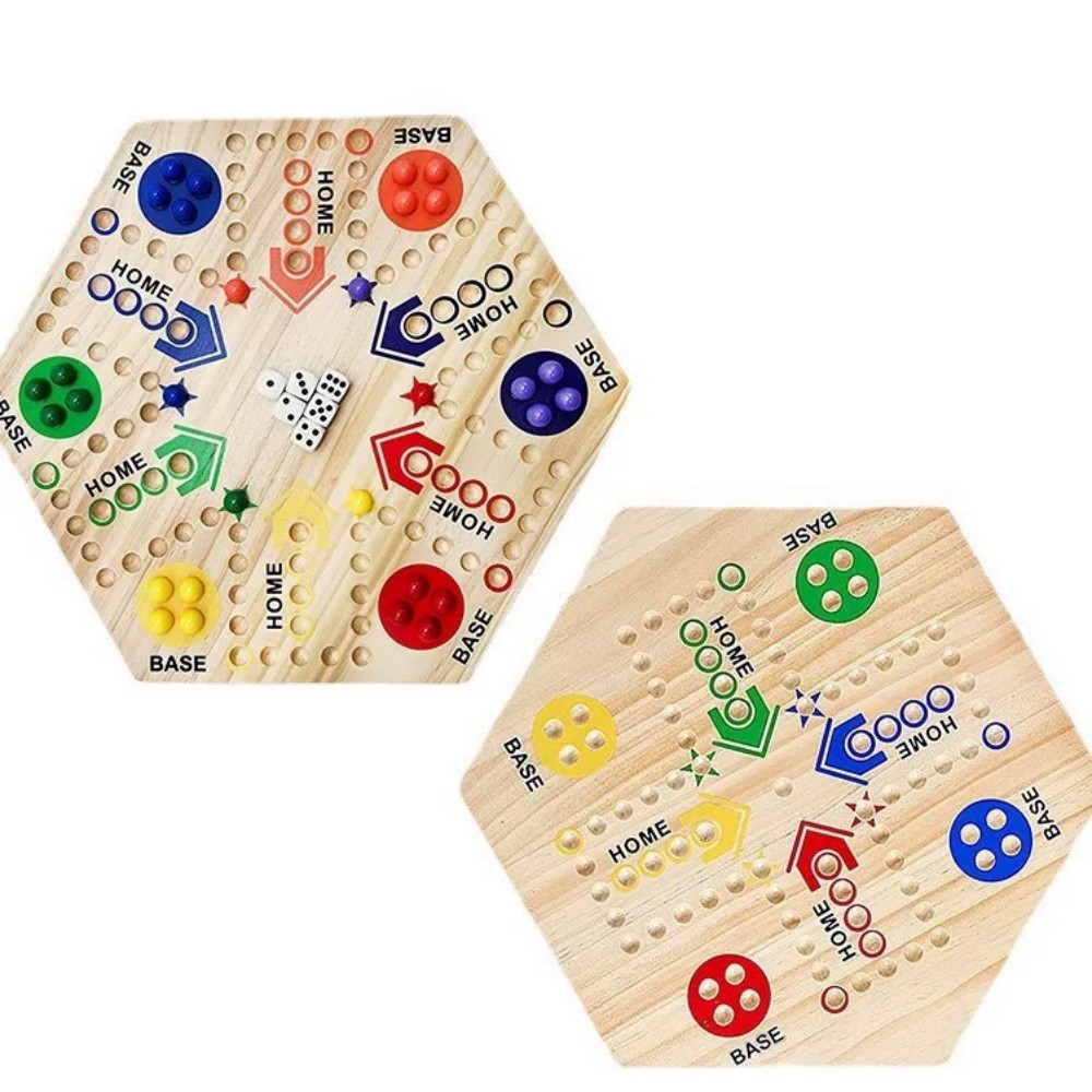 เกมกระดานหินอ่อน เกมกระดานไม้ท - Board Game Ludo บทวิจารณ์และราคา