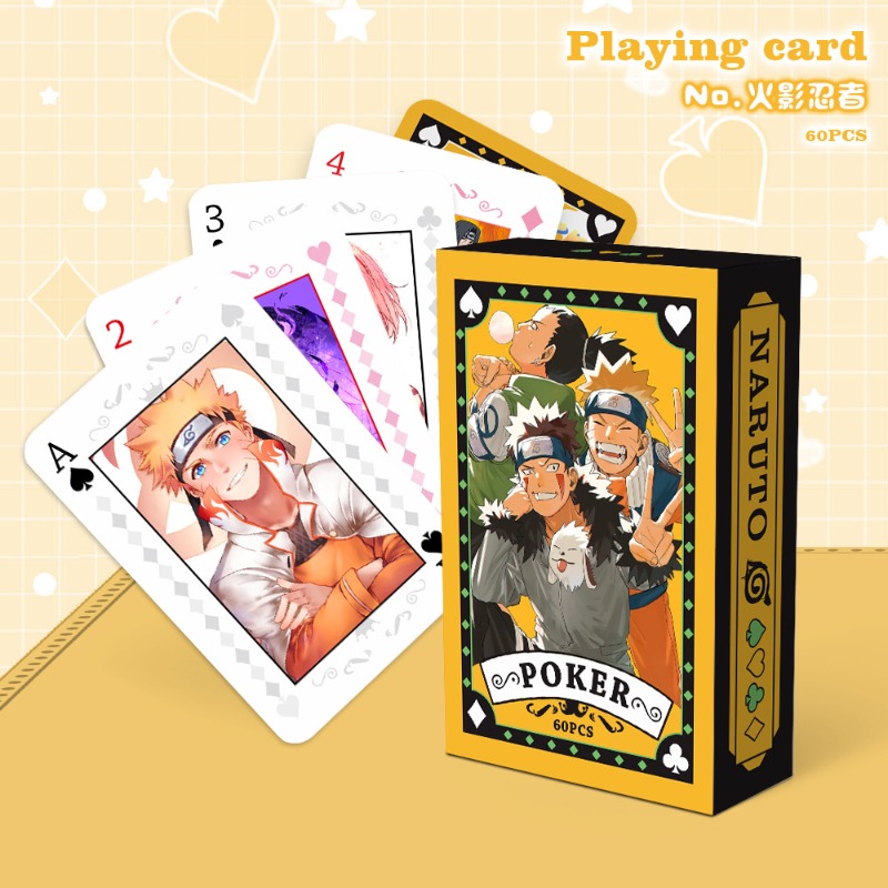 การ์ดโป๊กเกอร์อนิเมะวันพีซ นาร - Board Game Naruto บทวิจารณ์และราคา