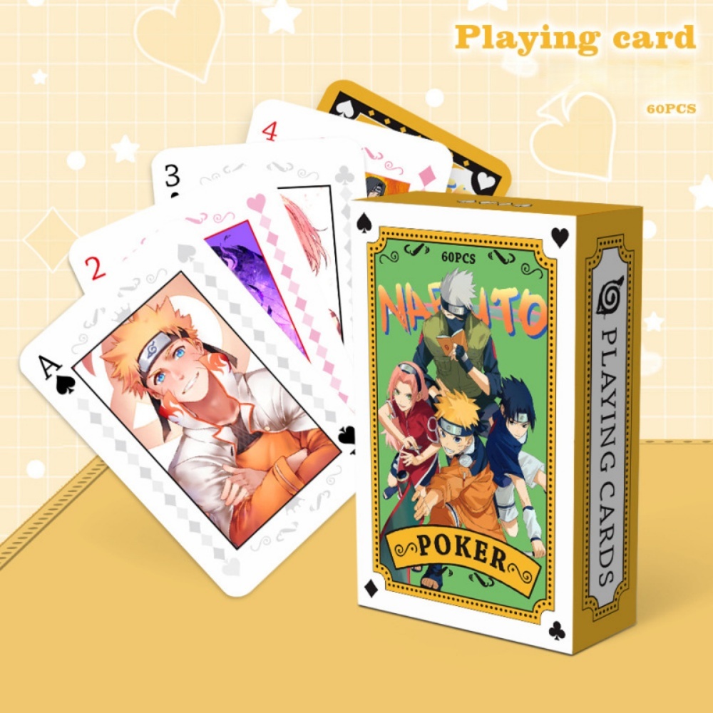 อะนิเมะโป๊กเกอร์ของเล่นจูจุสึไ - Board Game Naruto บทวิจารณ์และราคา