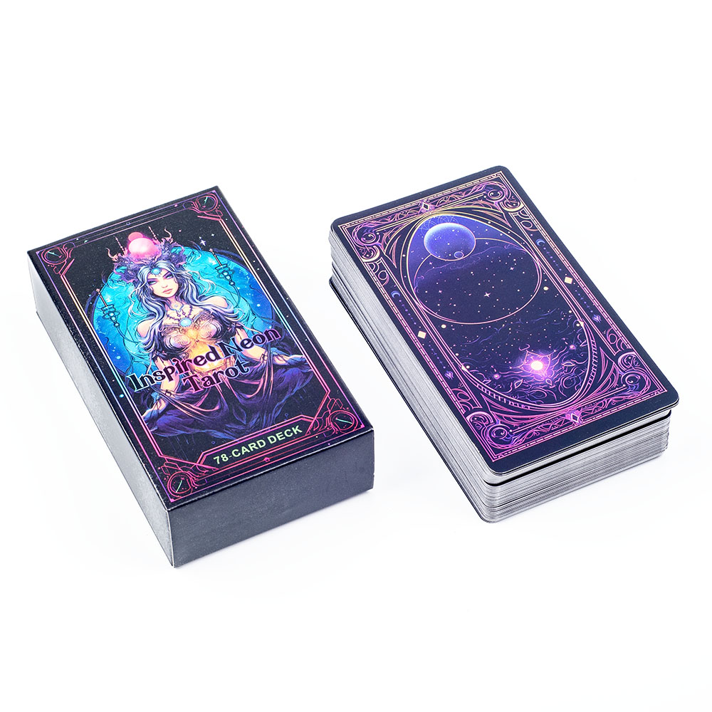 Inspired Neon Tarot Deck 78 Ca - Board Game Quantum บทวิจารณ์และราคา