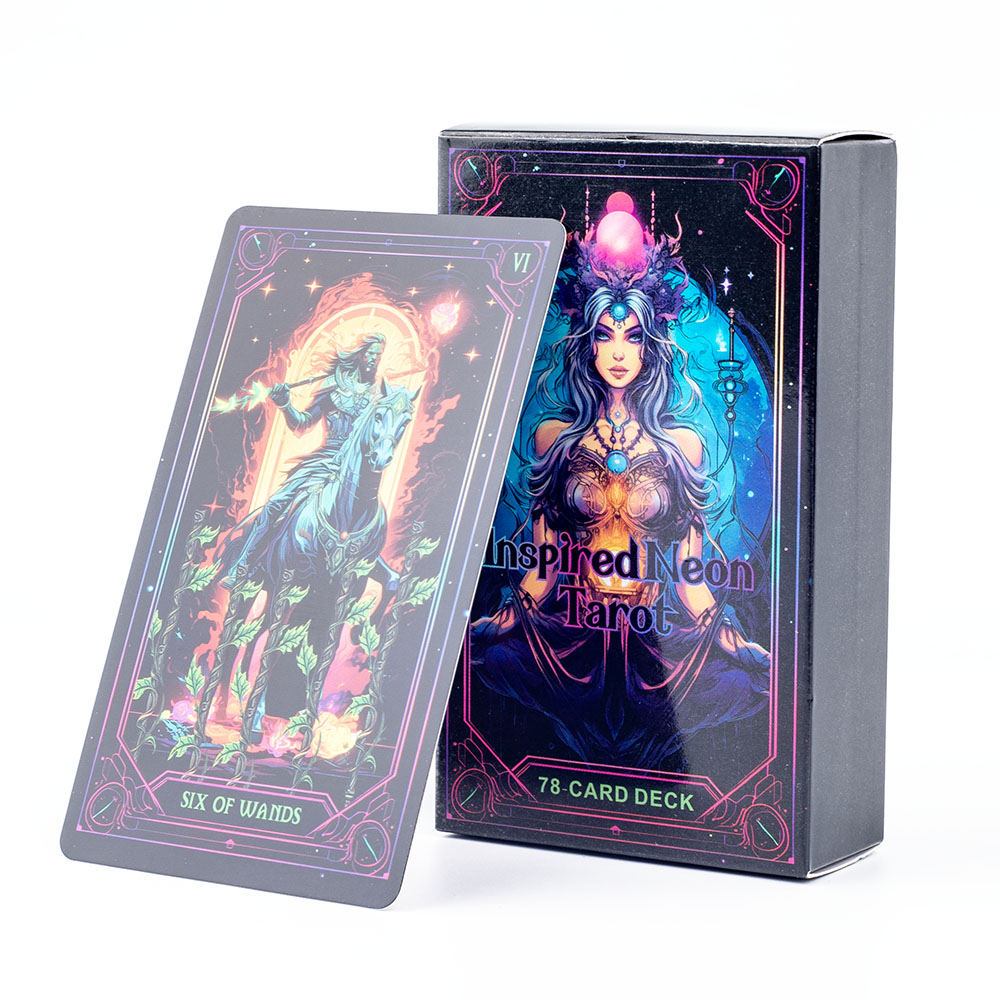 Inspired Neon Tarot Deck 78 Ca - Board Game Quantum บทวิจารณ์และราคา