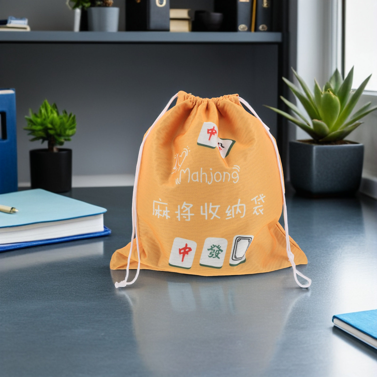 กระเป๋าผ้าขนาดใหญ่สำหรับเก็บไพ - Tile Bag Drawstring บทวิจารณ์และราคา