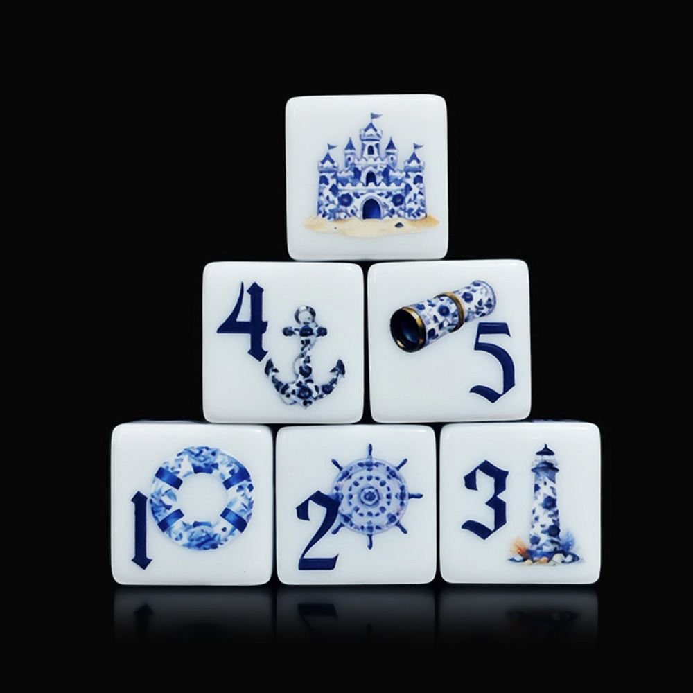 ลูกเต๋าอะคริลิก D6 ขนาด 16 มม. - Board Game Dnd บทวิจารณ์และราคา
