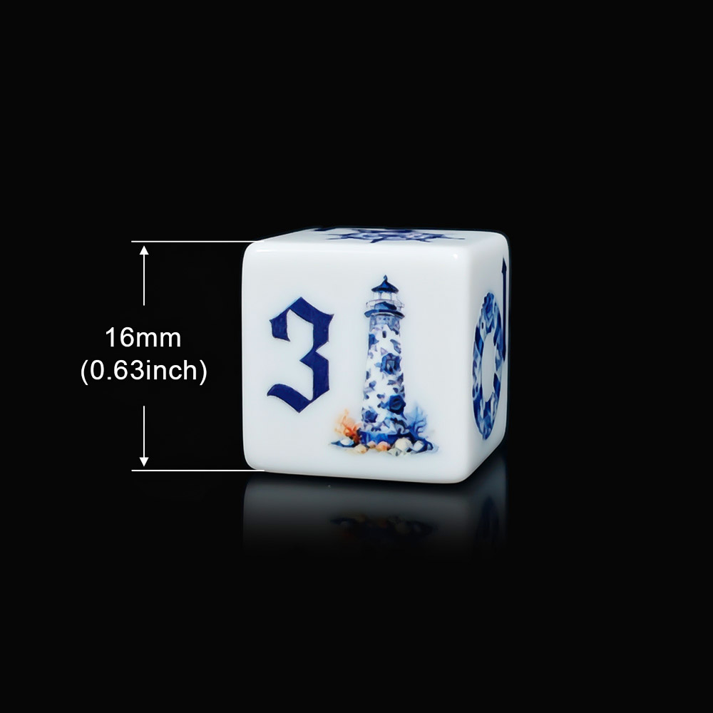 ลูกเต๋าอะคริลิก D6 ขนาด 16 มม. - Board Game Dnd บทวิจารณ์และราคา