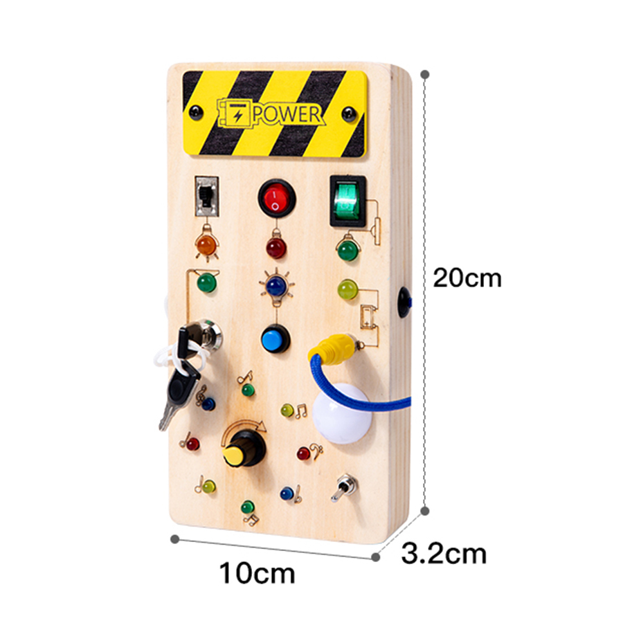Montessori Busy Board Sensory  - Board Game With Questions บทวิจารณ์และราคา