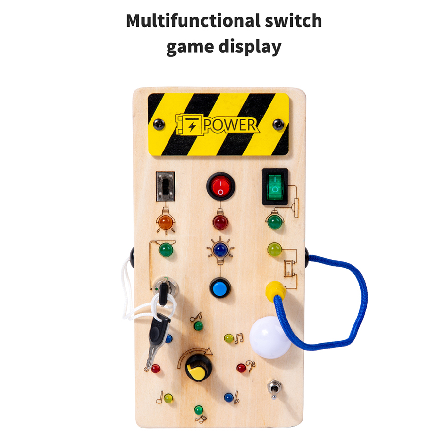 Montessori Busy Board Sensory  - Board Game With Questions บทวิจารณ์และราคา